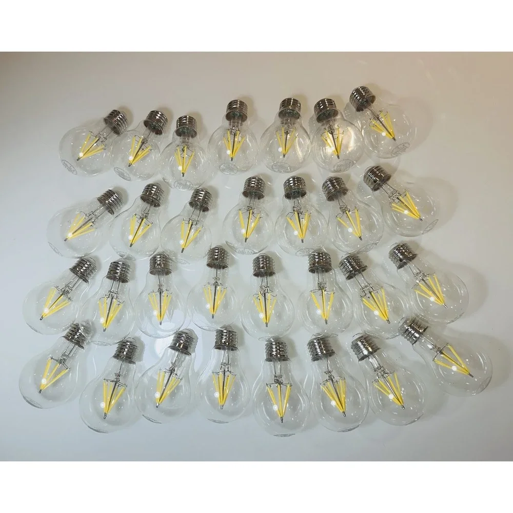 EcoSmart 60 Watt A19 LED Filament LED Light Bulb Daylight Lot of 30 Bulbs 5000K